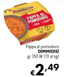 Eurospesa Pappa al pomodoro Dimmidìsi offerta