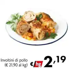 Eurospesa Involtini di pollo offerta