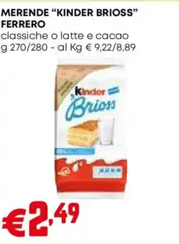 Pam Kinder Brioss offerta