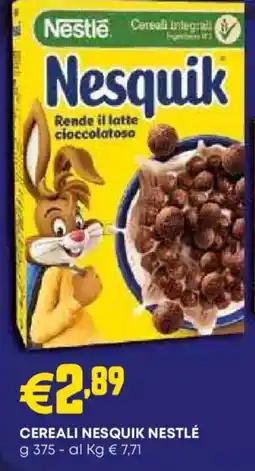 Pam Cereali Nesquik Nestlé offerta