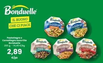 Pastallegre o Cerealllegre assortite Bonduelle