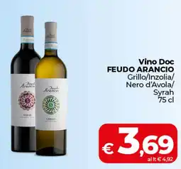 Coop Radenza Vino Doc FEUDO ARANCIO offerta