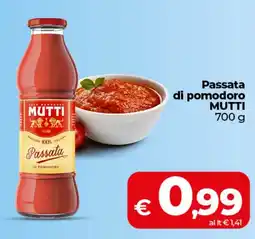 Coop Radenza Passata di pomodoro MUTTI offerta
