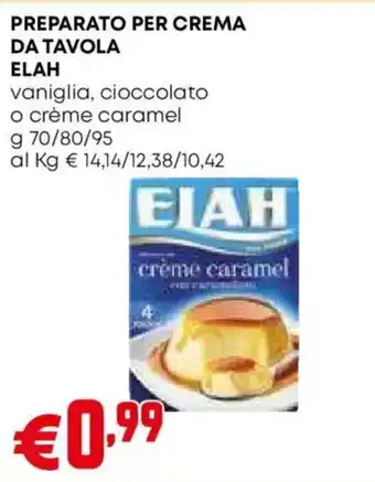 Crema caramel Elah