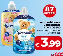 Coop Radenza Ammorbidente Concentrato Coccolino offerta