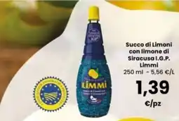 Interspar Succo di Limoni Limmi offerta