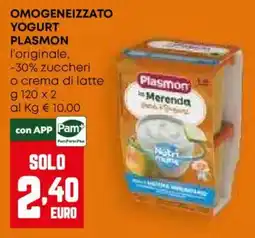Pam Yogurt Plasmon offerta