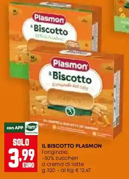 Pam Il biscotto Plasmon offerta