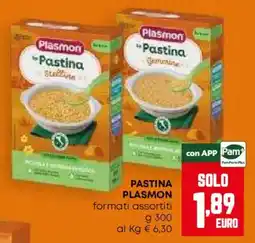 Pam Pastina Plasmon offerta