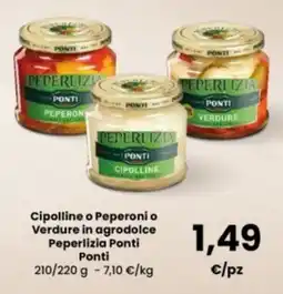 Interspar Cipolline Peperonia Ponti offerta