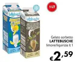 Eurospesa Gelato sorbetto LATTEBUSCHE offerta