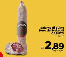 Coop Radenza Salame di Suino Nero dei Nebrodi CAPUTO offerta
