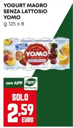 Pam Yogurt magro senza lattosio Yomo offerta