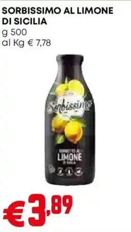 Pam Sorbissimo al limone di Sicilia offerta