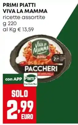 Pam Paccheri Viva la Mamma offerta