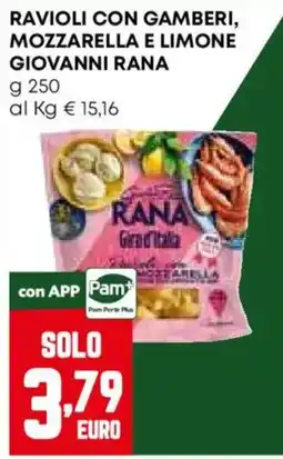 Pam Ravioli con gamberi, mozzarella e limone Giovanni Rana offerta