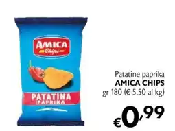 Eurospesa Patatina paprika AMICA CHIPS offerta