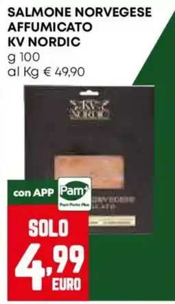 Pam Salmone norvegese affumicato kv nordic offerta