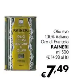 Eurospesa Olio evo Raineri offerta