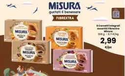 Interspar Cornetti integrali Fibrextra Misura offerta