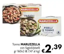 Eurospesa Tonno MARUZZELLA con fagioli/piselli offerta