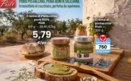 Interspar Crema di Pistacchio Pura 100% Pisti offerta