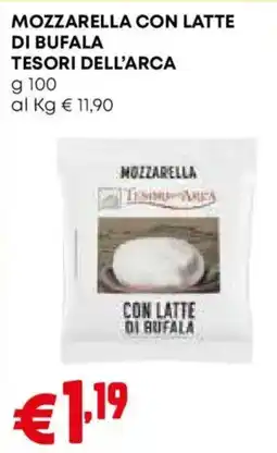 Pam Mozzarella con latte di bufala Tesori dell'Arca offerta