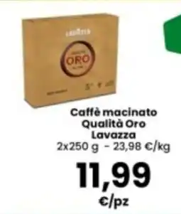 Interspar Caffè macinato Qualità Oro Lavazza offerta