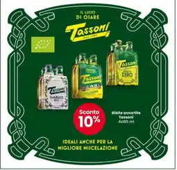 Interspar Bibite assortite Tassoni offerta