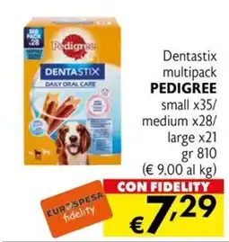Eurospesa Dentastix Pedigree offerta