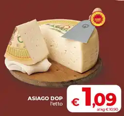 Coop Radenza Asiago DOP offerta