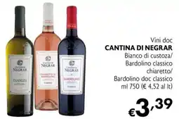 Eurospesa Vini doc Cantina di Negrar offerta