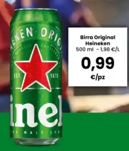 Interspar Birra Original Heineken offerta