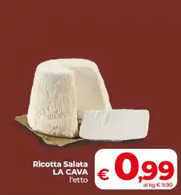 Coop Radenza Ricotta Salata LA CAVA offerta
