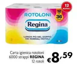 Eurospesa Carta igienica rotoloni REGINA offerta