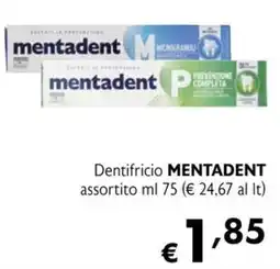 Eurospesa Dentifricio Mentadent offerta