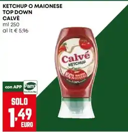 Pam Ketchup Calvé offerta