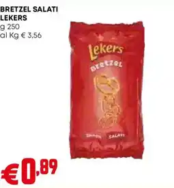 Pam Bretzel salati Lekers offerta