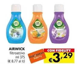 Eurospesa Airwick filtroattivo offerta