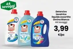 Interspar Detersivo lavatrice liquido assortito Omino Bianco offerta
