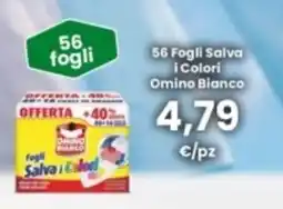 Interspar Fogli Salva i Colori Omino Bianco offerta