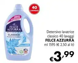 Eurospesa Detersivo lavatrice classico Felce Azzurra offerta