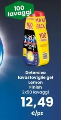 Interspar Detersivo lavastoviglie gel Lemon Finish offerta