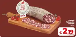 Coop Radenza Salame Paisanella Levoni offerta