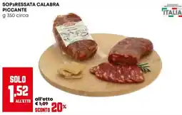 Pam Soppressata calabra piccante offerta