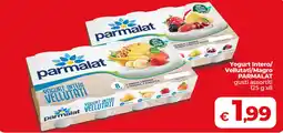 Coop Radenza Yogurt Intero Vellutati Parmalat offerta