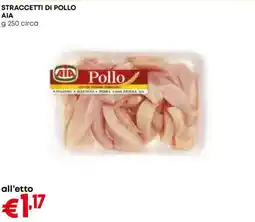 Pam Straccetti di pollo AIA offerta