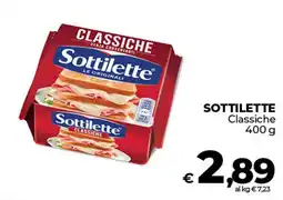 Coop Radenza Sottilette Classiche offerta