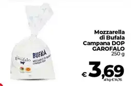 Coop Radenza Mozzarella di Bufala Campana DOP Garofalo offerta
