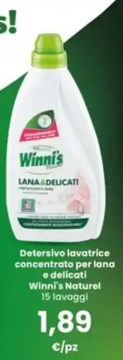 Interspar Detersivo lavatrice concentrato per lana e delicati Winni's Naturel offerta